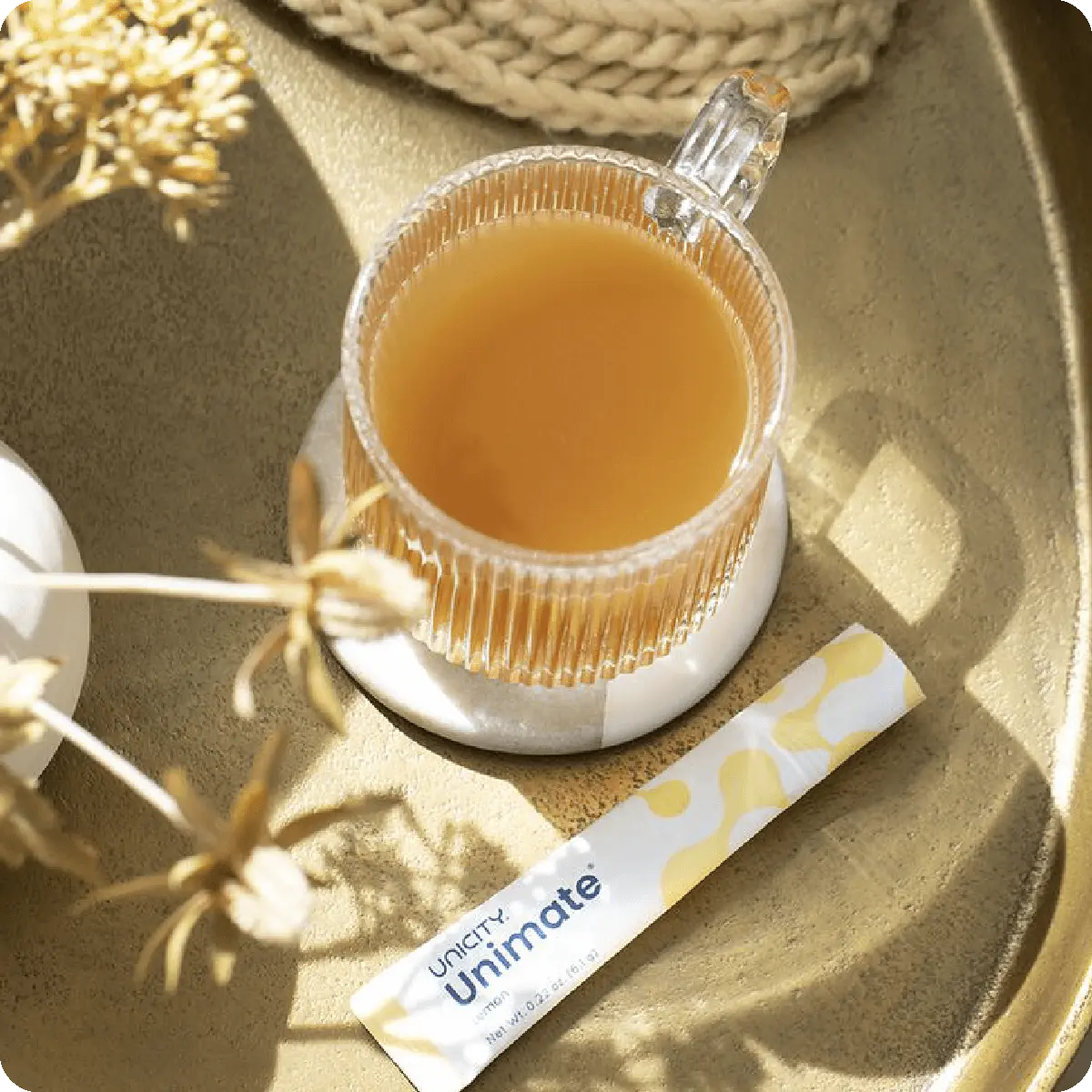 Unicity Unimate Natural Lemon (30 Stick Packs)