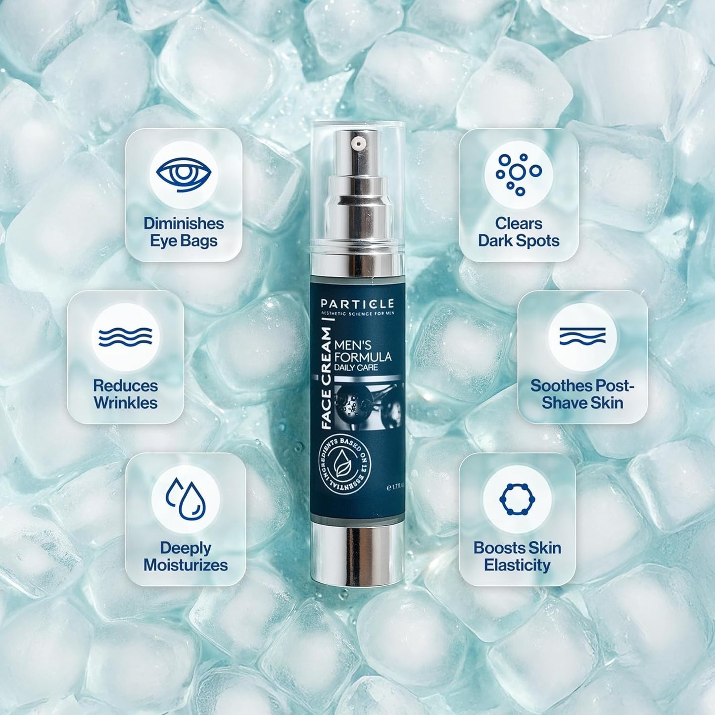 Particle Face Cream for Men - 1.7 FL OZ